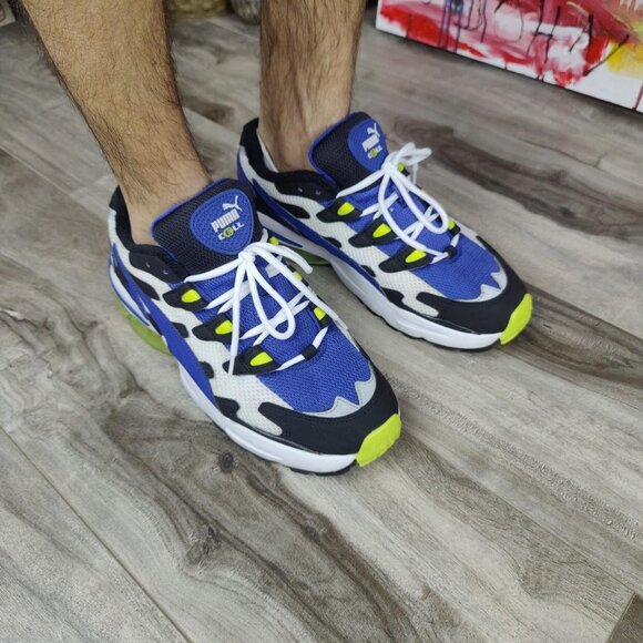 'Puma' Cell alien OG blue/white/green men's USA 10 - Picture 1 of 4